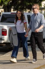 BRENDA SONG and Macaulay CulkinOut in Los Angeles 04/25/2023