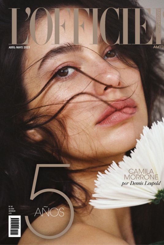 CAMILA MORRONE in L’officiel Magazine, Argentina April/may 2023