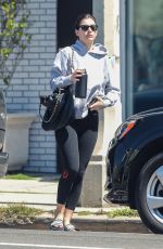 CAMILA MORRONE Leaves Hot Yoga Class in Los Angeles 04/04/2023