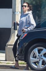 CAMILA MORRONE Leaves Hot Yoga Class in Los Angeles 04/04/2023