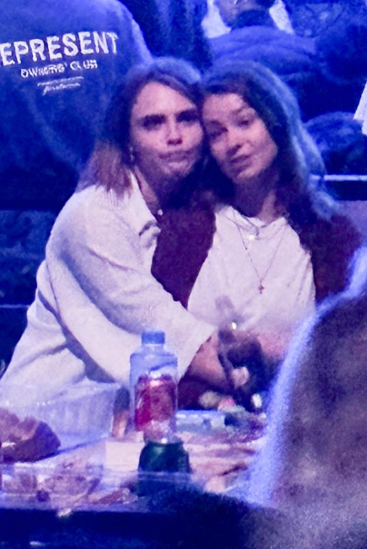 CARA DELEVINGNE and MINKE at Coachella Music Festival in Indio 04/16/2023