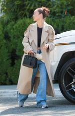 CARA SANTANA Out for Lunch at San Vicente Bungalows in West Hollywood 04/28/2023