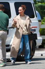 CARA SANTANA Out for Lunch at San Vicente Bungalows in West Hollywood 04/28/2023