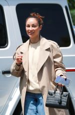 CARA SANTANA Out for Lunch at San Vicente Bungalows in West Hollywood 04/28/2023
