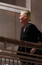 CHARLIZE THERON Leaves Dinner with a Friend in Los Angeles 04/18/2023