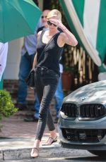CHARLIZE THERON Leaves Lunch in West Hollywood 04/27/2023