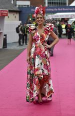 CHARLOTTE HAWKINS Arrives to 2023 Aintree Grand National Festival 04/14/2023