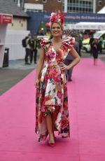 CHARLOTTE HAWKINS Arrives to 2023 Aintree Grand National Festival 04/14/2023