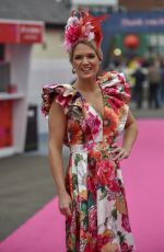 CHARLOTTE HAWKINS Arrives to 2023 Aintree Grand National Festival 04/14/2023