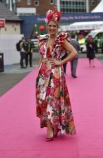 CHARLOTTE HAWKINS Arrives to 2023 Aintree Grand National Festival 04/14/2023