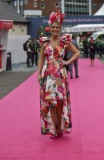 CHARLOTTE HAWKINS Arrives to 2023 Aintree Grand National Festival 04/14/2023