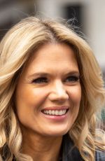 CHARLOTTE HAWKINS Leaves Global Radio Studios in London 04/28/2023