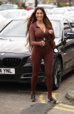 CHLOE FERRY Heading to Her Salon in Newcastle 04/06/2023