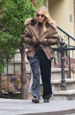 CHLOE SEVIGNY Out for Morning Walk in New York 04/28/2023