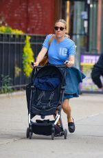 CHLOE SEVIGNY Out with Her Baby in New York 04/22/2023