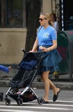 CHLOE SEVIGNY Out with Her Baby in New York 04/22/2023