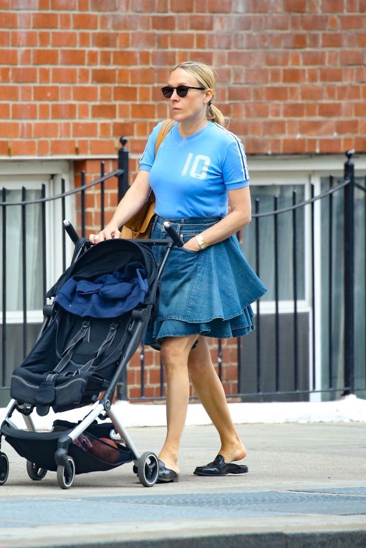 CHLOE SEVIGNY Out with Her Baby in New York 04/22/2023