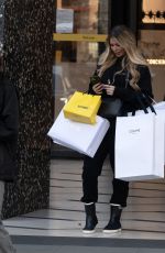 CHLOE SIMS Out Shopping at Selfridges in London 04/20/2023