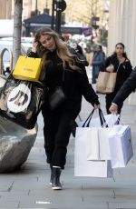 CHLOE SIMS Out Shopping at Selfridges in London 04/20/2023