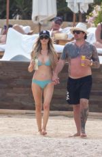 CHRISTINA HALL in Bikini at a Beach in Los Cabos 04/03/2023