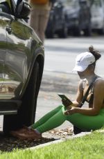 CHRISTINA MILIAN Leaves a Workout in Los Angeles 04/19/2023