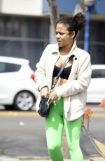 CHRISTINA MILIAN Leaves a Workout in Los Angeles 04/19/2023