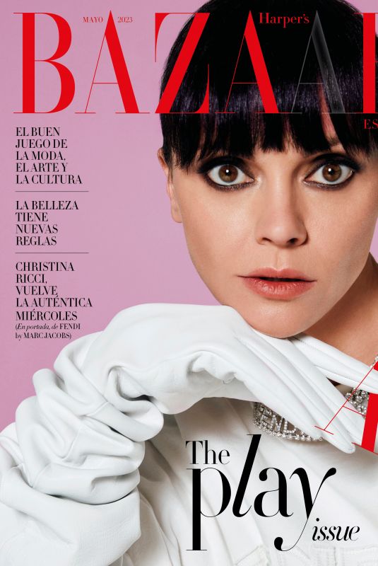 CHRISTINA RICCI for Harper’s Bazaar Spain, The Play Issue May 2023