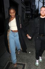 CHYNA MILLS Arrives at PrettyLittleThing Showroom Launch in London 04/12/2023