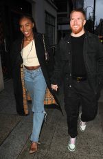 CHYNA MILLS Arrives at PrettyLittleThing Showroom Launch in London 04/12/2023