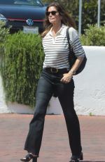CINDY CRAWFORD Shopping at Cross Creek Mall in Malibu 04/26/2023