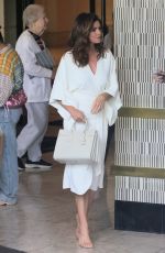 CINDY CRAWFORD Speaks for Product Line Meaningful Beauty at WWD Beauty Forum in West Hollywood 04/06/2023