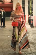 CLAUDIA SCHIFFER Leaves E Baldi Restaurant in Beverly Hills 04/06/2023