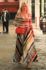 CLAUDIA SCHIFFER Leaves E Baldi Restaurant in Beverly Hills 04/06/2023