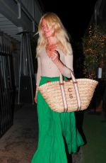 CLAUDIA SCHIFFER Out for Dinner at Giorgio Baldi in Santa Monica 04/15/2023