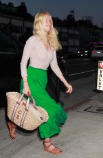 CLAUDIA SCHIFFER Out for Dinner at Giorgio Baldi in Santa Monica 04/15/2023
