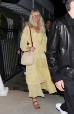 CLAUDIA SCHIFFER Out for Dinner in Santa Monica 04/08/2023