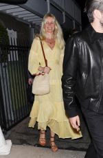 CLAUDIA SCHIFFER Out for Dinner in Santa Monica 04/08/2023