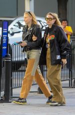 CODY HORN Arrives with a Friend at Lakers Playoff Game in Los Angeles 04/2/2023