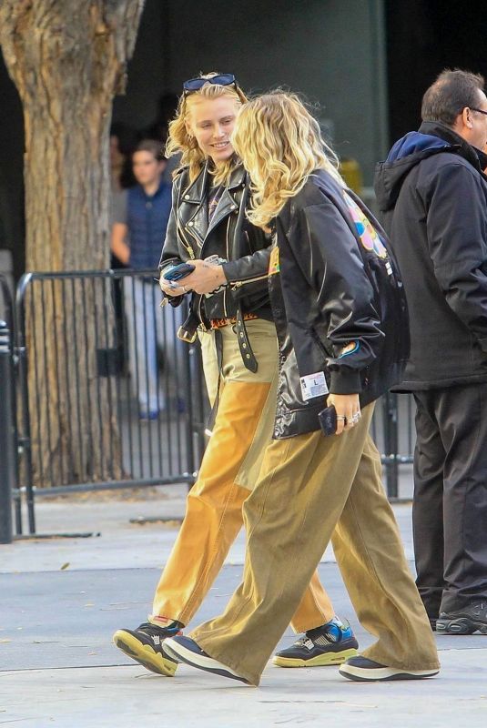 CODY HORN Arrives with a Friend at Lakers Playoff Game in Los Angeles 04/2/2023