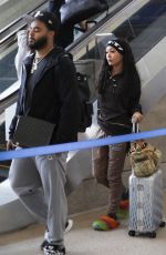 COI LERAY Arrives at LAX Airport in Los Angeles 04/28/2023
