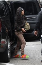 COI LERAY Arrives at LAX Airport in Los Angeles 04/28/2023