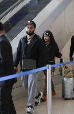 COI LERAY Arrives at LAX Airport in Los Angeles 04/28/2023