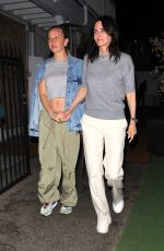 COURTENEY COX and JENNIFER MEYER Out for Dinner at Giorgio Baldi in Santa Monica 04/26/2023