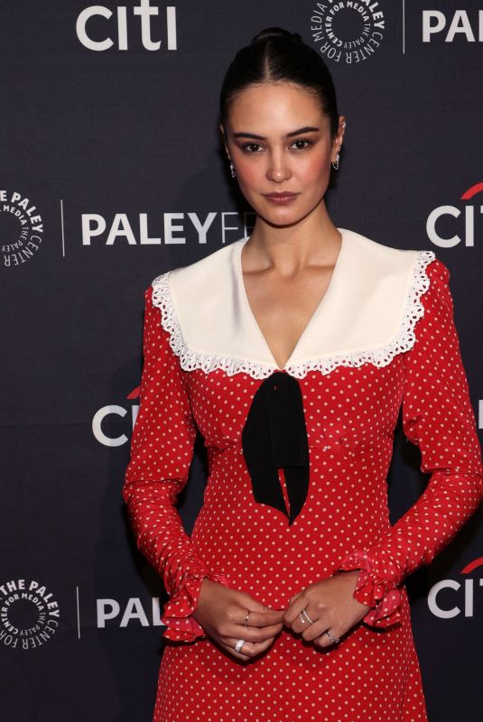 COURTNEY EATON at Paleyfest LA 2023 Yellowjackets Panel in Hollywood 04/03/2023
