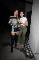 CYDNEY MOREAU Out for Dinner at Craig