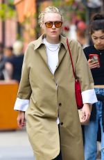 DAKOTA FANNING Out and About in New York 04/22/2023
