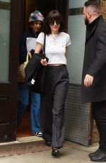 DAKOTA JOHNSON Out and About in New York 04/27/2023