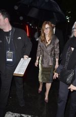 DANA DELANY Leaves White Wolf Restaurant in Hollywood 04/13/2023