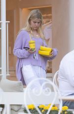 DENISE RICHARDS and LOLA SHEEN at La La Land Restaurant in Calabasas 04/06/2023