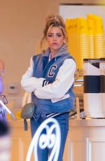 DENISE RICHARDS and LOLA SHEEN at La La Land Restaurant in Calabasas 04/06/2023